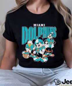 Official Miami Dolphins Mickey Donald Duck And Goofy Football Team 2024 T shirt