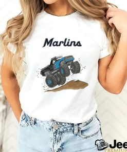 Official Miami Marlins Monster Truck MLB Shirt