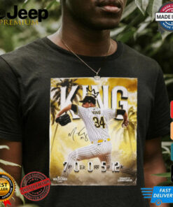 Official Michael King San Diego Padres MLB 700512 Signature Poster t shirt