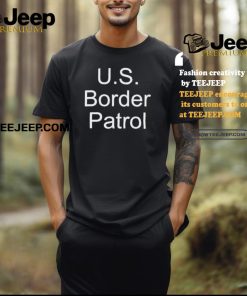 Official Michael harriot wearing us border patrol T shirt