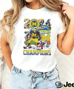 Official Michigan Beat Alabama 2024 Rose Bowl Champions Shirt Classic T Shirt