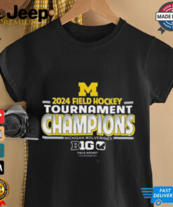 Official Michigan Wolverines 2024 Big 10 Field Hockey Champions Shirt