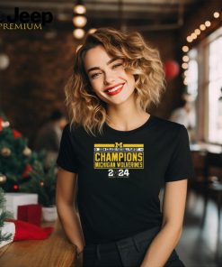 Official Michigan Wolverines 2024 College Football Playoff Champions shirt