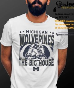 Official Michigan Wolverines The Big House Stadium Sporty Heritage 2024 Shirt