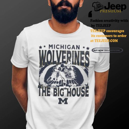 Official Michigan Wolverines The Big House Stadium Sporty Heritage 2024 Shirt