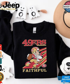 Official Mickey Mouse San Francisco 49ers Faithful Slogan T shirt