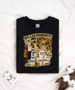 Official Miller Moments Indiana Pacers 2005 1987 Shirt