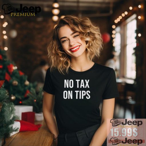 Official Milwaukee no tax on tips T shirt