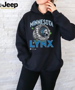 Official Minnesota Lynx Four Time WNBA Commissioner’s Cup Champions Ring T shirt