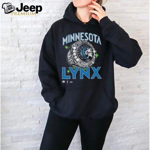 Official Minnesota Lynx Four Time WNBA Commissioner’s Cup Champions Ring T shirt