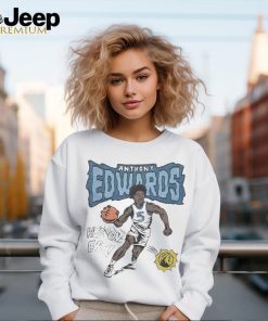 Official Minnesota Timberwolves Comic Book Anthony Edwards Shirt