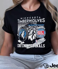 Official Minnesota Timberwolves New Era 2024 Western Conference Finals T Shirt