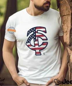 Official Minnesota Twins T C logo x Flag of the United States shirt