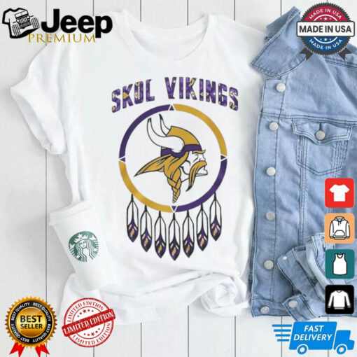 Official Minnesota Vikings Native American Heritage Month Skol Vikings 2024 Shirt