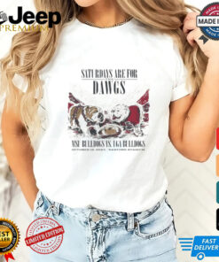 Official Mississippi State vs. Georgia Bulldogs Game Day 2024 The Dawgs T Shirt