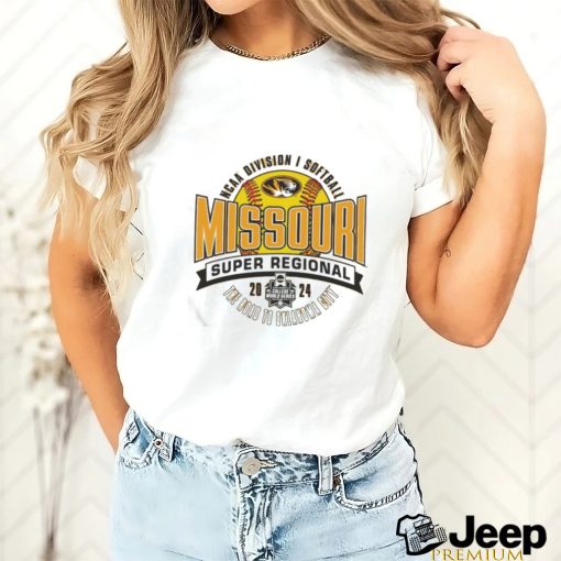 Official Missouri Tigers 2024 NCAA Division I Softball Super Regional – Columbia, MO Shirt