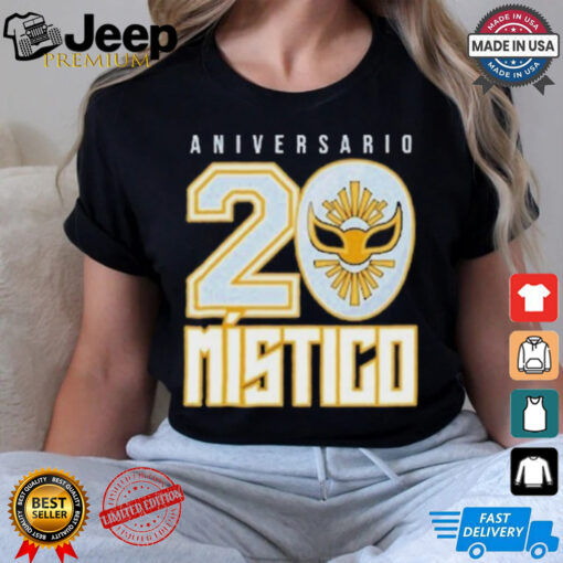 Official Mistico 20th anniversary logo T shirt