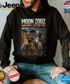 Official Moon Hooch & Too Many Zooz Moon Zooz Tour 2025 Poster Shirt