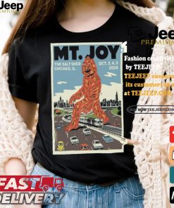 Official Mt. Joy The Salt Shed, Chicago, IL Oct 3 5, 2024 Poster Shirt