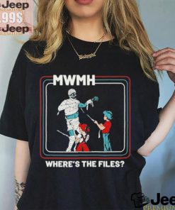 Official Murder With My Husband Where’s The Files t shirt