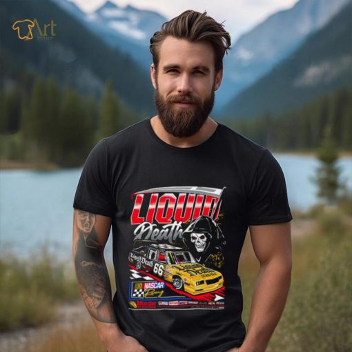 Official NASCAR x Liquid Death Thirst Hearse Shirt