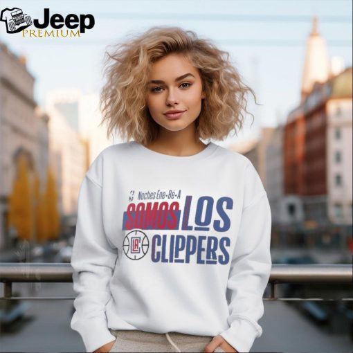 Official NBA Noches Ene Be A Training 2024 LA Clippers Somos Los Clippers Shirt