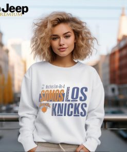 Official NBA Noches Ene Be A Training 2024 New York Knicks Somos Los Knicks Shirt