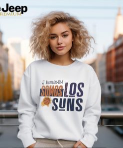 Official NBA Noches Ene Be A Training 2024 Phoenix Suns Somos Los Suns Shirt