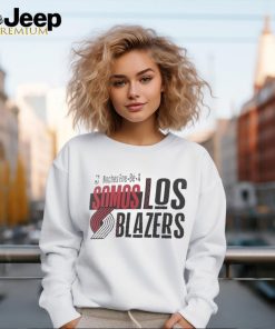 Official NBA Noches Ene Be A Training 2024 Portland Trail Blazers Somos Los Blazers Shirt