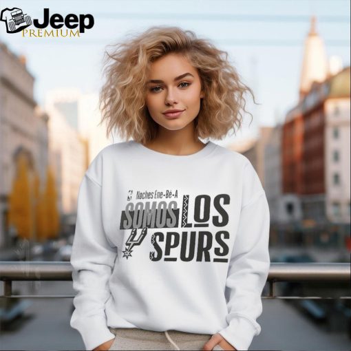 Official NBA Noches Ene Be A Training 2024 San Antonio Spurs Somos Los Spurs Shirt