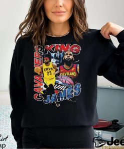 Official NBA Old School Lebron James Shirt