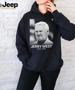 Official NBA legend and Hall of Famer Jerry West has passed away at the age of 86 shirt