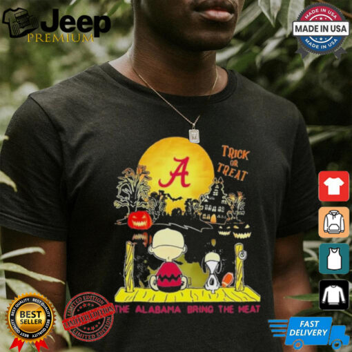 Official NCAA Alabama Crimson Tide Snoopy Bring The Heat 2024 T Shirt