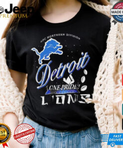 Official NFC Northern Division Detroit Lions One Pride shirt