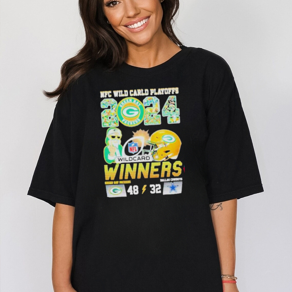 Official NFC wild card playoffs 2024 winners Green Bay Packers 48 32 Dallas  Cowboys shirt - teejeep