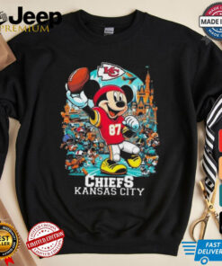 Official NFL Kansas City Chiefs Mickey Mouse 2024 Shirt