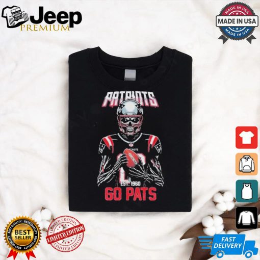 Official NFL new england Patriots est 1960 go pats T shirt