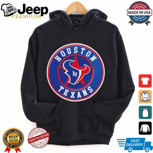 Official NFL x MLB Houston Texans X Houston Astros Logo Mash Shirt