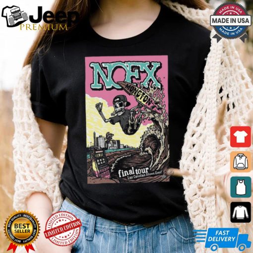 Official NOFX Hotel Casino New Brunswick In Moncton NB Aug 28 29 2024 Poster shirt