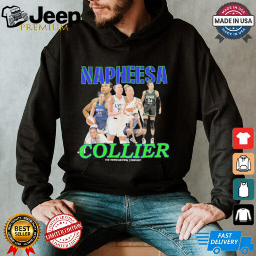 Official Napheesa Collier Minnesota Lynx WNBA 2024 The Homegrown Company t shirt