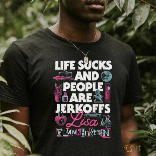 Official Nbc Merch store shop Lisa Frankenstein Life Sucks Comfort shirt