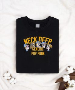 Official Neck Deep Generic Pop Punk Cartoon Faces Us t shirt