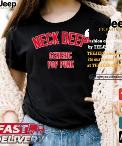 Official Neck deep generic pop punk T shirt