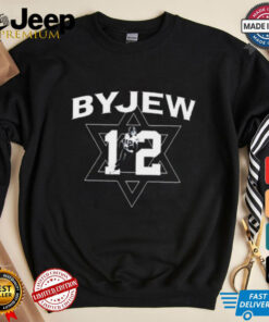 Official New ByJew 12 Jake Retzlaff BYU Cougars t shirt