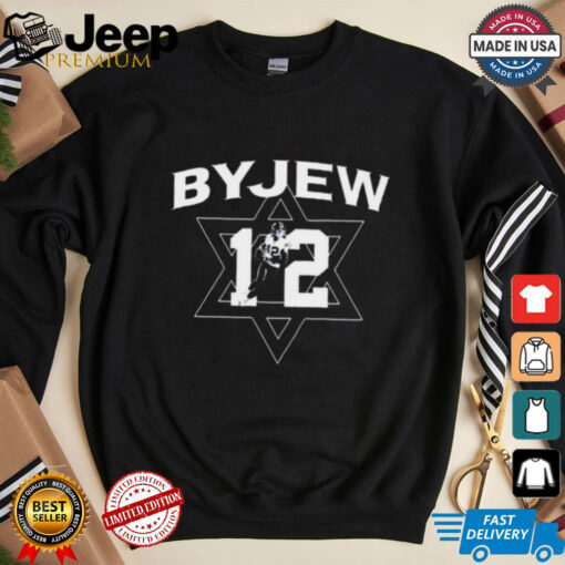 Official New ByJew 12 Jake Retzlaff BYU Cougars t shirt