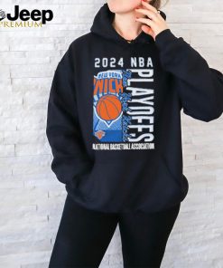 Official New Era Knicks 2024 Playoff National Basketball Association t shirt