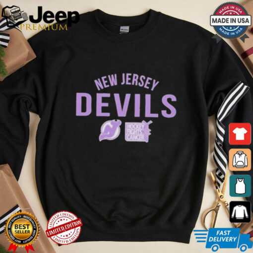 Official New Jersey Devils Richmond Resilient Hockey Fights Cancer Shirt