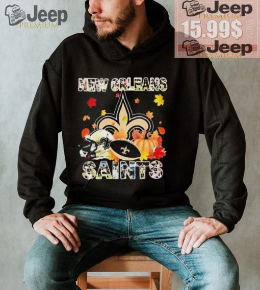 Official New Orleans Saints Autumn Tis The Season Fan shirt