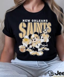 Official New Orleans Saints Mickey Donald Duck And Goofy Football Team 2024 T shirt