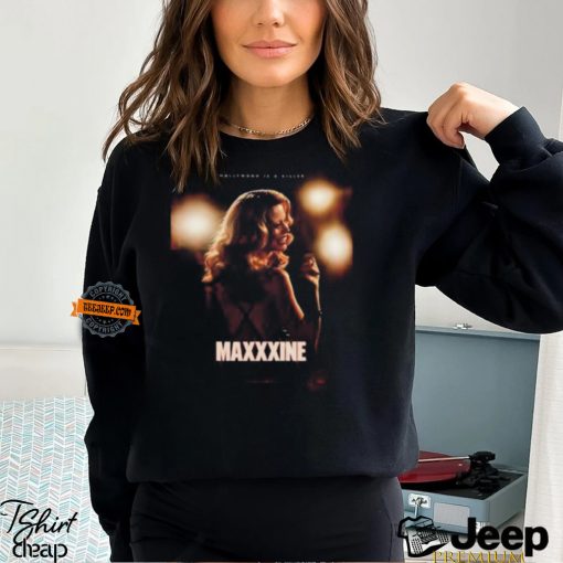 Official New Poster For Maxxxine Releasing In Theaters On July 5 Unisex T Shirt